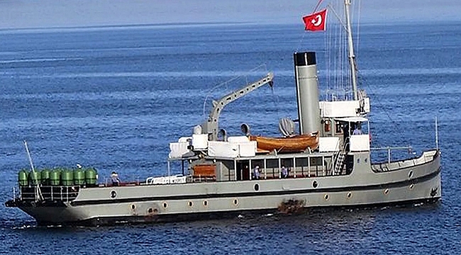 TCG Nusret Mayın Müze Gemisi Samsun Limanı'nda