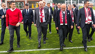 TFF Başkanı Büyükekşi'den Samsunspor'a Ziyaret 
