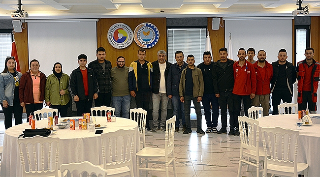 Bafra TSO' da "LPG Otogaz Taşıt Dolum Personeline Yönetim Sertifika Eğitimi"