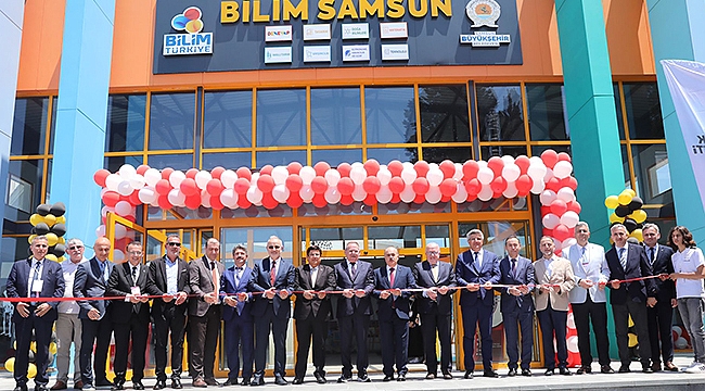 Bilim Samsun'a Muhteşem Açılış