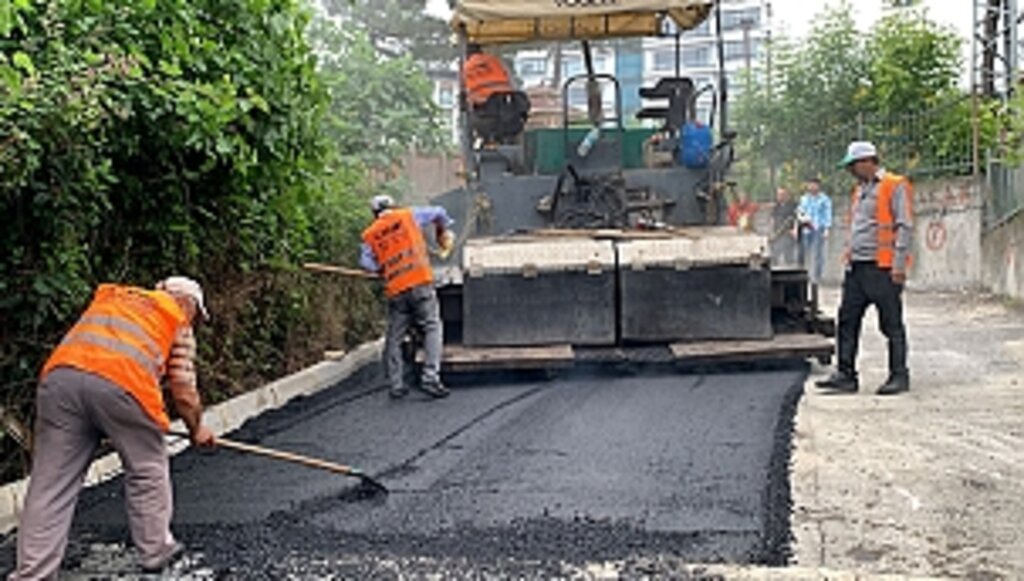 Canik'te Yol Atağı Sürüyor