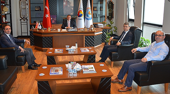 Samsun Vergi Dairesi Başkanından Bafra TSO'ya Ziyaret