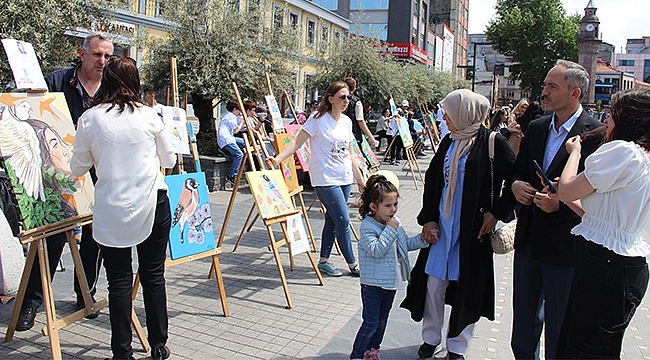 Veli-Öğrenci İş Birliği İle Açılan Sergi!...