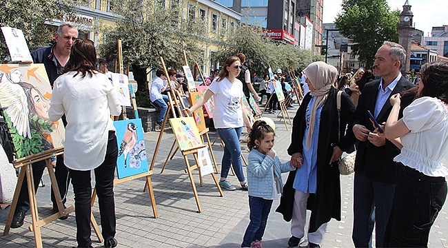 Veli-Öğrenci İş Birliği İle Açılan Sergi!... 