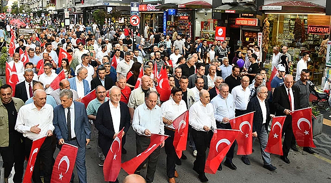 15 Temmuz'un 7'inci Yıldönümü Samsun'da Anıldı