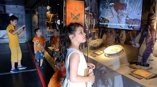 Çanakkale Savaşları Mobil Müzesi'ne Yoğun İlgi