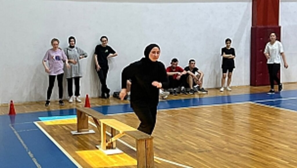 Canik'te Gençler Parkurları Titretiyor