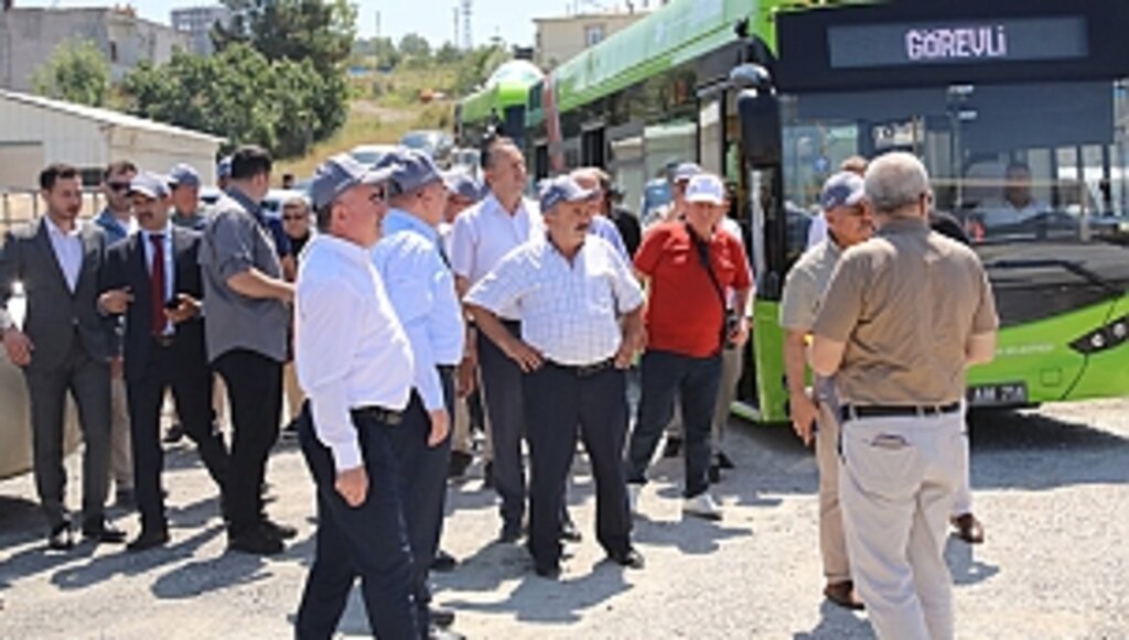 Elektrikli Otobüslerle "Proje" Tanıtımı