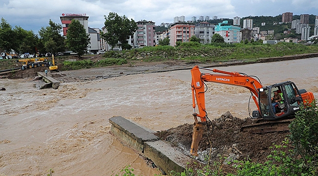 Fatsa'da, Sel Sonrası Oluşan Tahribat Hızlı Bir Şekilde Onarılıyor