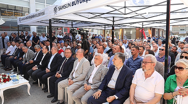 Havza Mekanik Katlı Otopark İçin Muhteşem Açılış