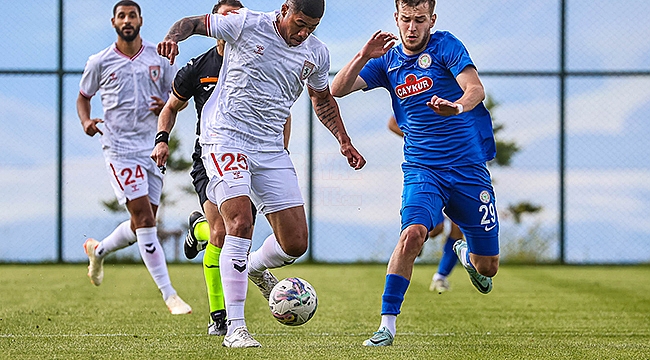 Hazırlık Maçında Çaykur Rizespor'u 1-0 Yendi