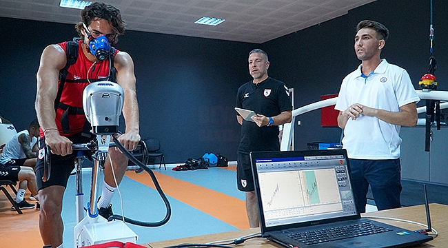 Samsunspor'a VO2 MAX Testi