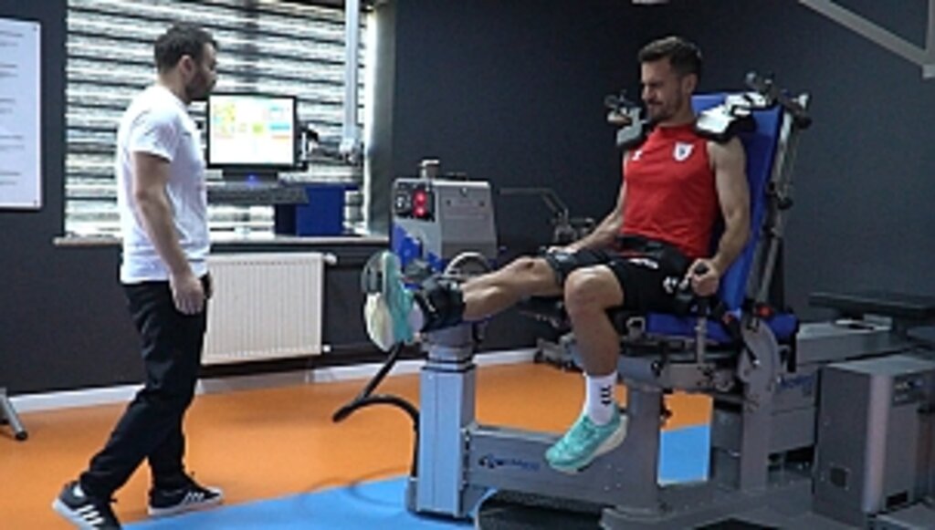 Samsunspor İzokinetik Kuvvet Testine Tabi Tutuldu