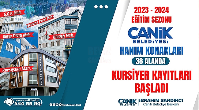 Canik'te Mesleki İstihdam Atağı Devam Ediyor