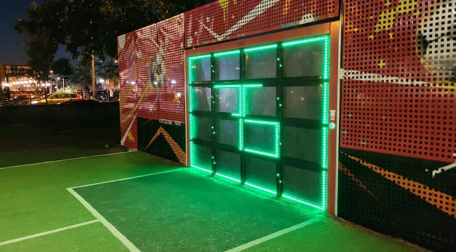 Elektronik Futbol Kalesi'ne Yoğun İlgi