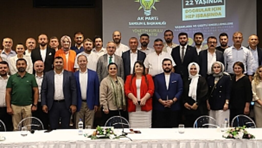 Samsun AK Parti'de Yönetim Belli Oldu...
