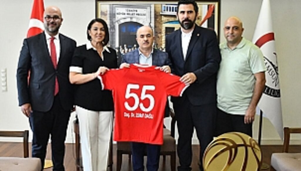 Samsunspor Kulübü Derneğinden Vali Dağlı'ya Ziyaret