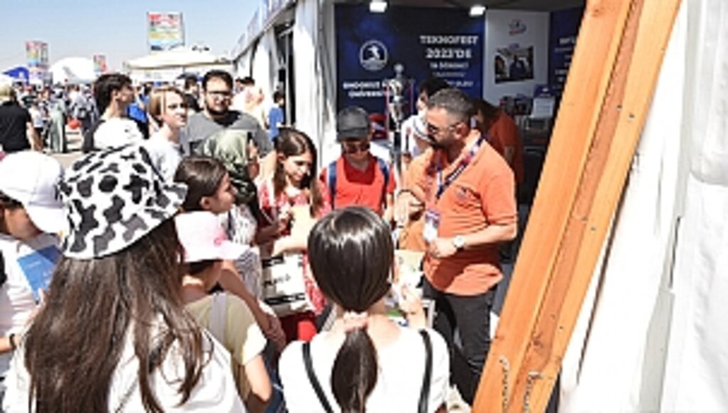 TEKNOFEST 2023'de OMÜ Standına Yoğun İlgi