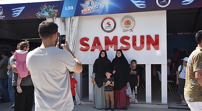 TEKNOFEST Ankara'da Samsun Standına Büyük İlgi