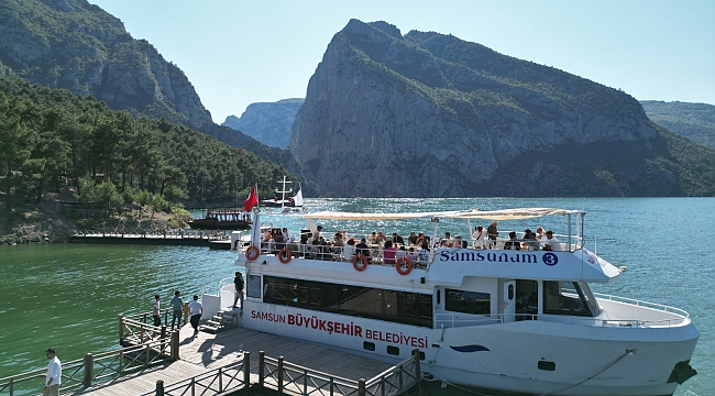 Büyükşehir'in Gemi Turlarıyla Samsun'a Hayran Kalıyorlar