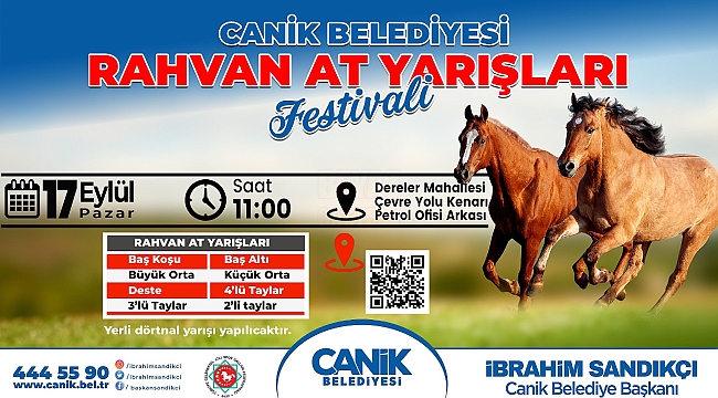 Heybetli Canik Atları Sahneye Çıkıyor