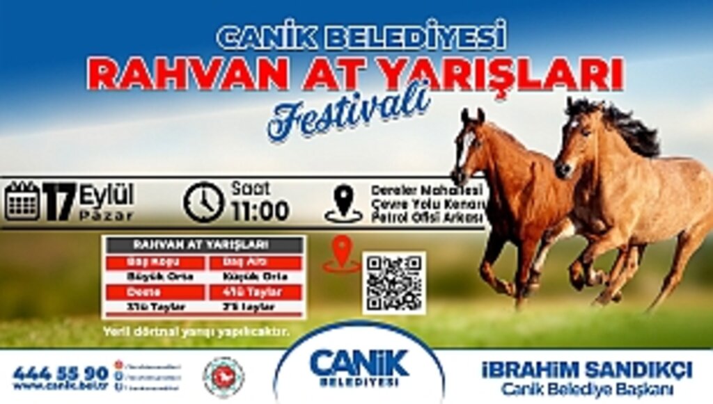 Heybetli Canik Atları Sahneye Çıkıyor