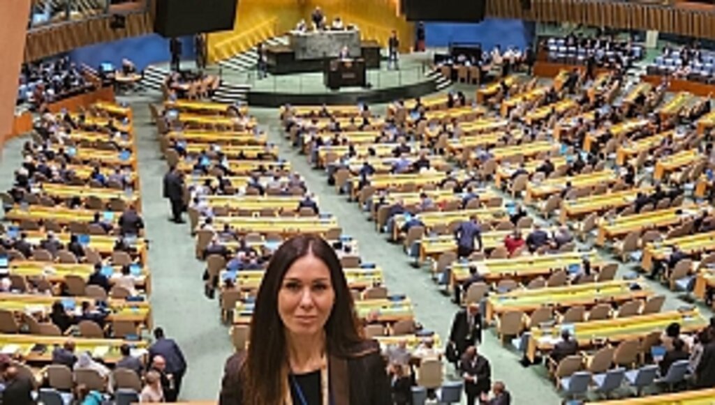 Karaaslan, BM Genel Kurulun'da Cumhurbaşkanı Erdoğan'a Eşlik Etti