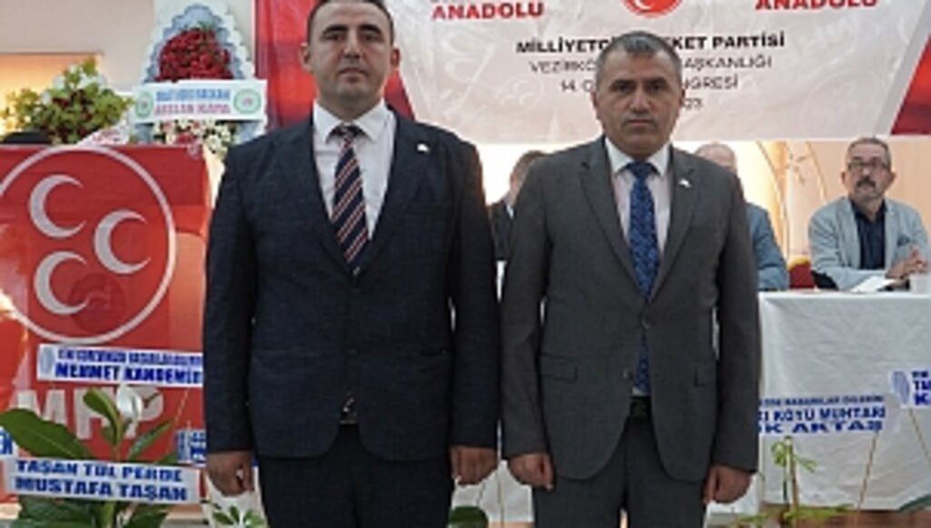 MHP Vezirköprü'de Ahmet Aslan Dedi