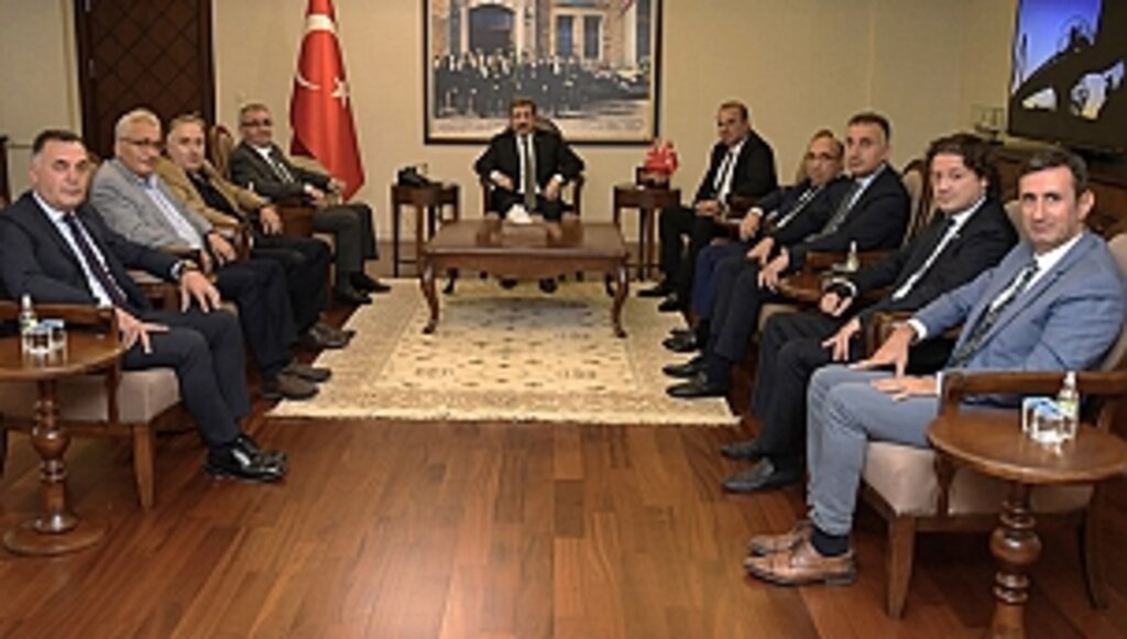 Samsun TSO Yönetimi'nden Vali Tavlı'ya, "Hayırlı olsun" ziyareti