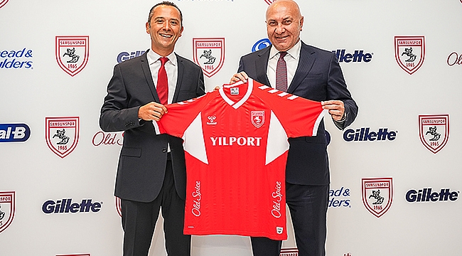 Yılport Samsunspor'un Forma Sponsoru "Old Spice ve Head & Shoulders"