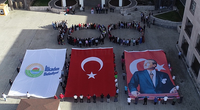 550 Belediye Çalışanından 100. Yıla Özel Koreografi