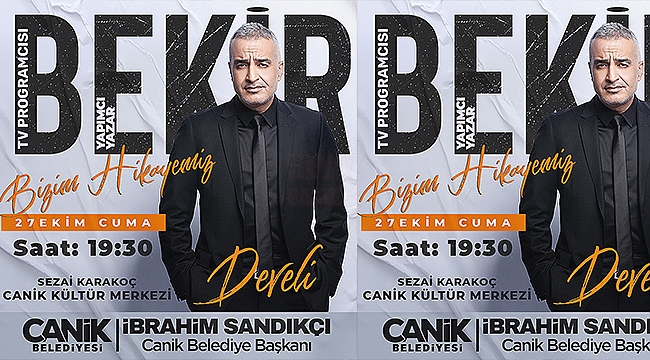 Bekir Develi Canik'te Vatandaşlarla Buluşacak!...