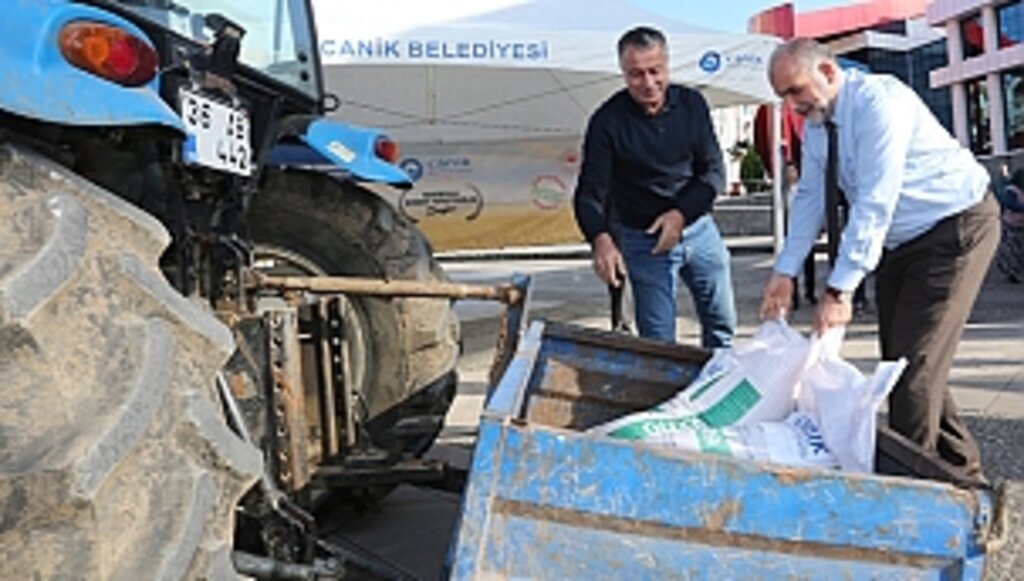 Canik Belediyesi'nden Çiftçiye %100 Destek 