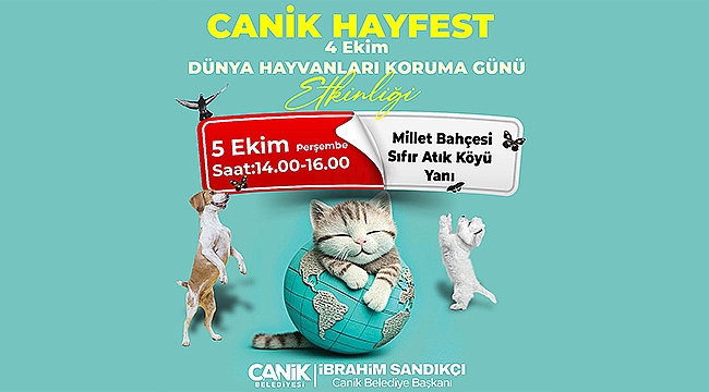 Canik Sevimli Dostlar İçin Buluşuyor