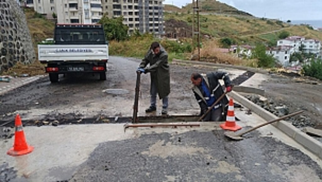 Canik'te Ekipler Alarma Geçti 