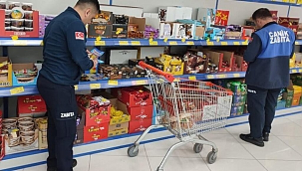 Canik'te Marketler Gözetim Altında