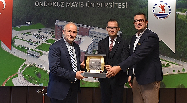 OMÜ ve THY Arasında Protokol Görüşmesi