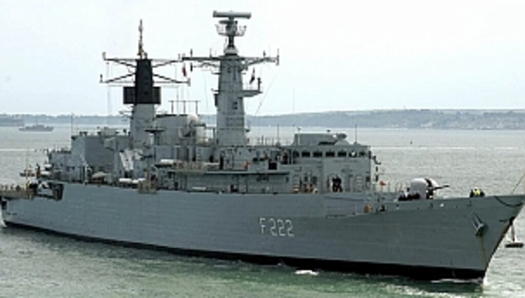 ROS Regina Maria (F-222) Fırkateyni Samsun Limanı'nda