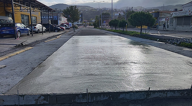 Sanayi Bölgeleri Beton Yol Ağı İle Kaplanıyor