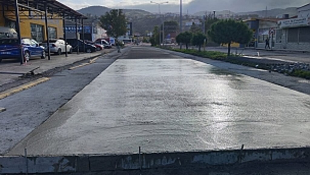 Sanayi Bölgeleri Beton Yol Ağı İle Kaplanıyor