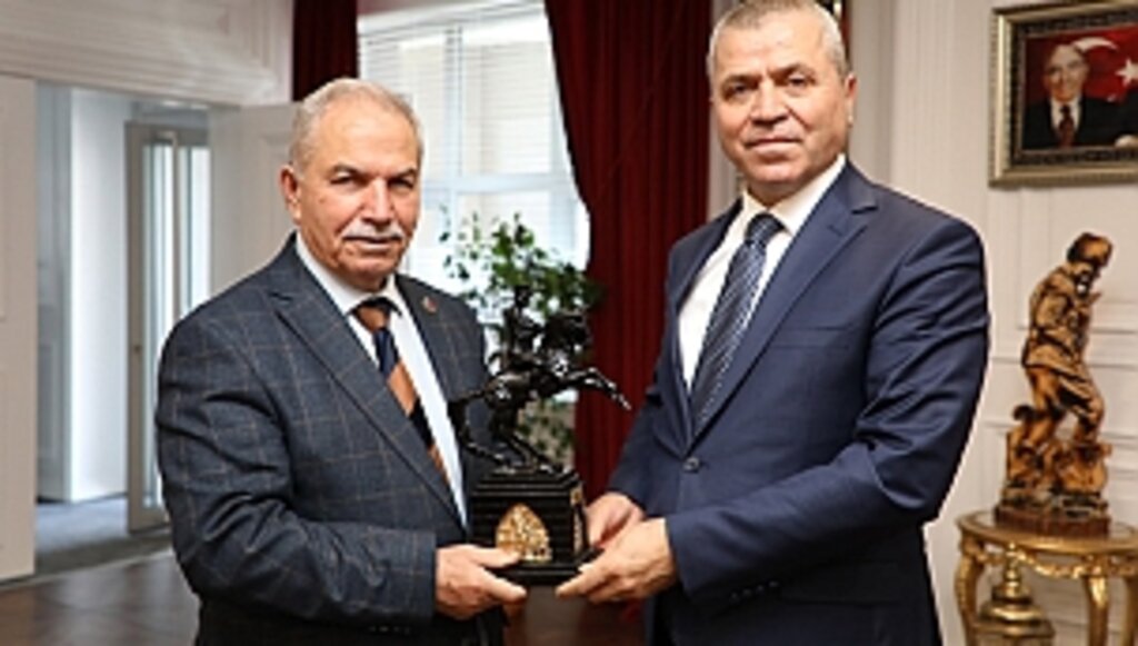 Yeni Kaymakam Demir'den Başkan Demirtaş'a Ziyaret