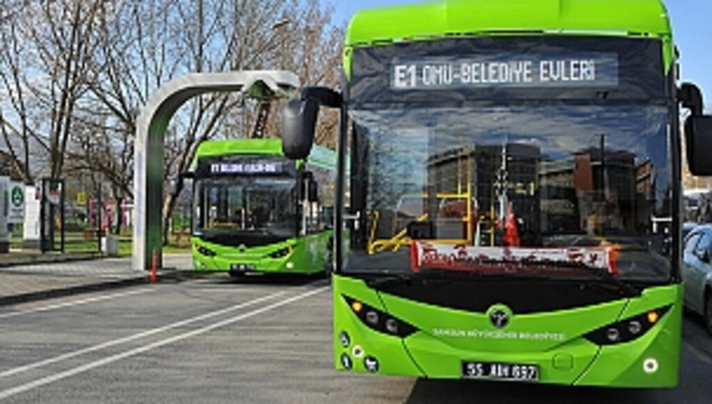 Başkan Demir Elektrikli Otobüslerin Önemine Dikkat Çekti