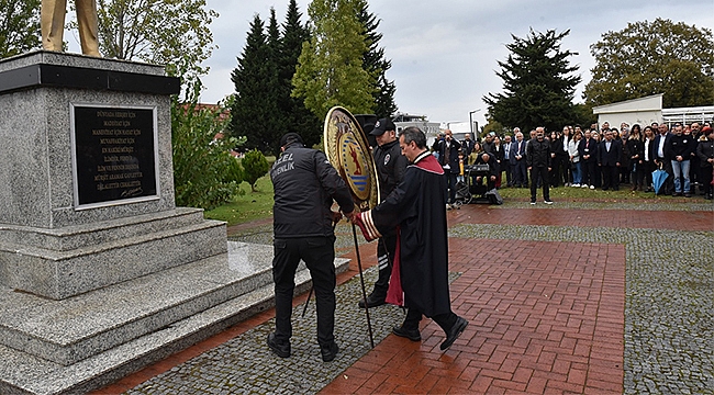 Büyük Önder Atatürk Ebediyete İntikalinin 85'inci Yıldönümünde OMÜ'de Anıldı