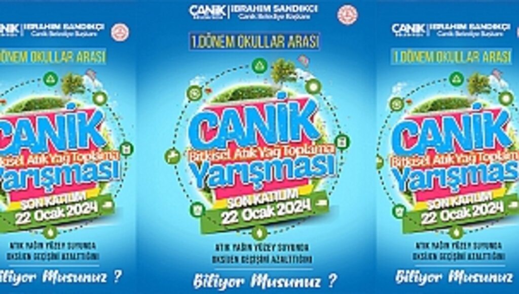 Canik'te Bitkisel Atık Yağ Toplayan Öğrencilere Ödül