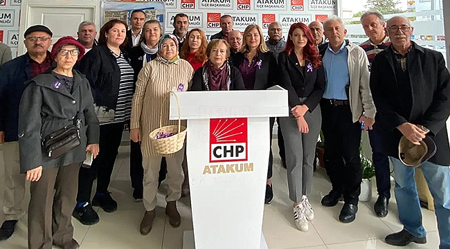 CHP'li Kadınlar İktidarı Eleştirdi