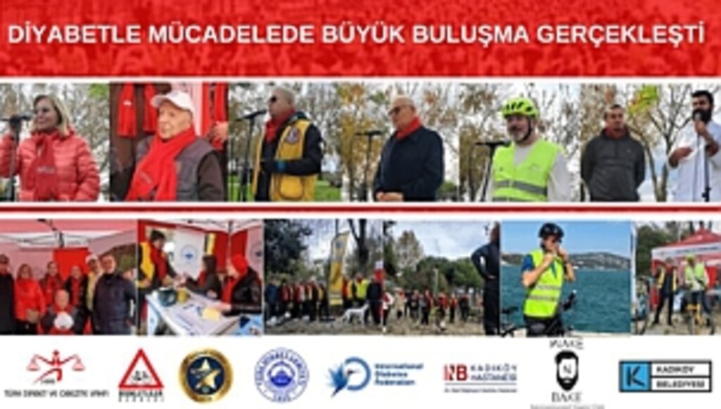Diyabetle Mücadelede Büyük Buluşma Gerçekleşti