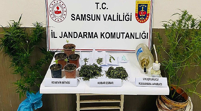 Samsun Jandarmasından Suçlularla Mücadele