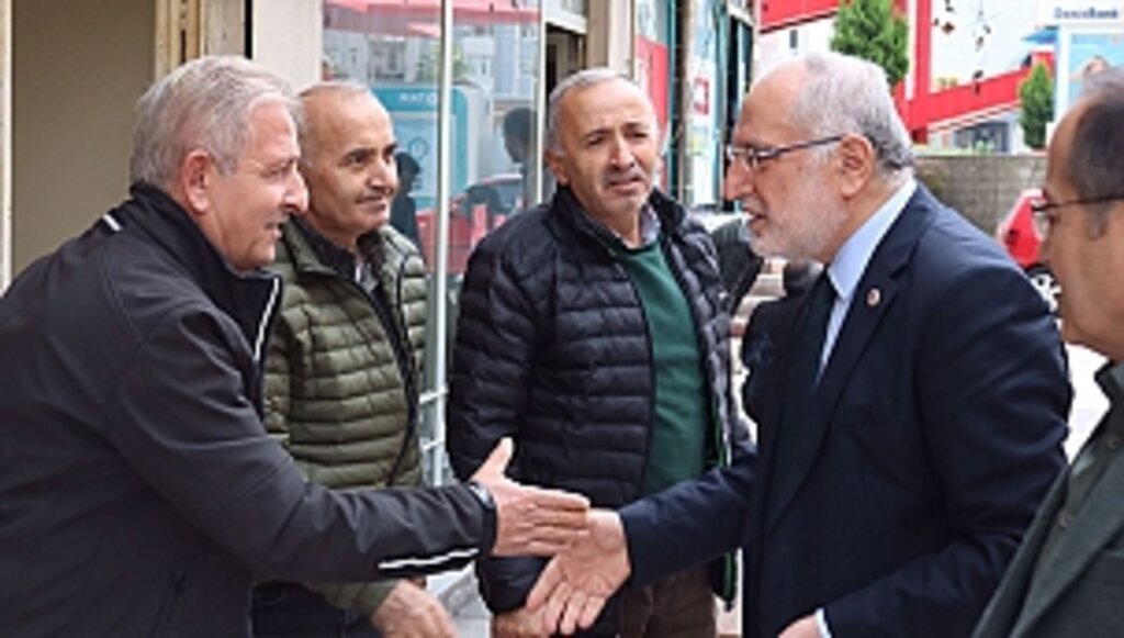 Samsun Milletvekili Karaman'a Esnaflardan Yoğun İlgi