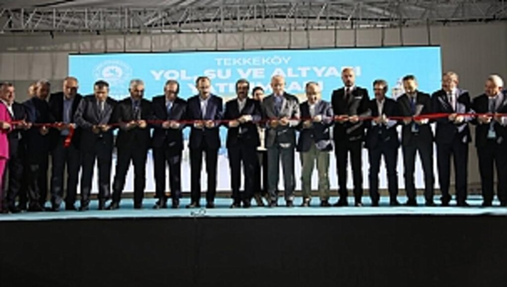 Tekkeköy'deki Dev Bütçeli Yatırımlar Hizmete Alındı