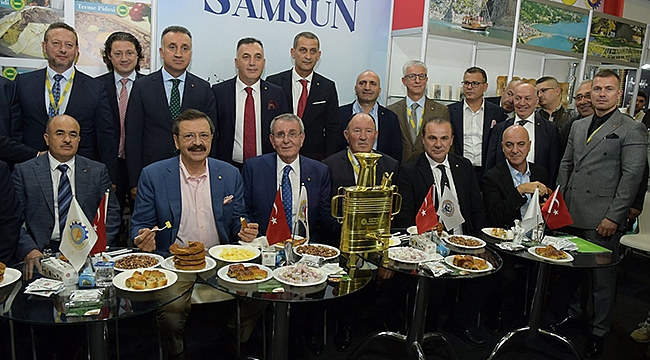 Yörex'te Bafra Standına Yoğun İlgi